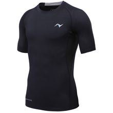 Load image into Gallery viewer, PEPEPEACOCK 4 Way Stretch Men&#39;s Cool Tech Quick Dry Compression Short Sleeve T-Shirt
