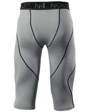 Load image into Gallery viewer, PEPEPEACOCK Men&#39;s Compression 3/4 Capri Pants Baselayer Legging Tights with Cool Dry Tech
