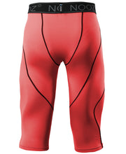 Load image into Gallery viewer, PEPEPEACOCK Men&#39;s Compression 3/4 Capri Pants Baselayer Legging Tights with Cool Dry Tech
