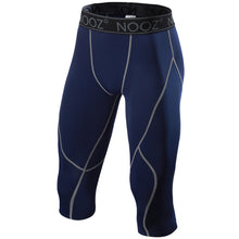 Load image into Gallery viewer, PEPEPEACOCK Men&#39;s Compression 3/4 Capri Pants Baselayer Legging Tights with Cool Dry Tech
