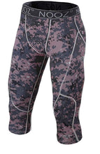 Load image into Gallery viewer, PEPEPEACOCK Men&#39;s Compression 3/4 Capri Pants Baselayer Legging Tights with Cool Dry Tech
